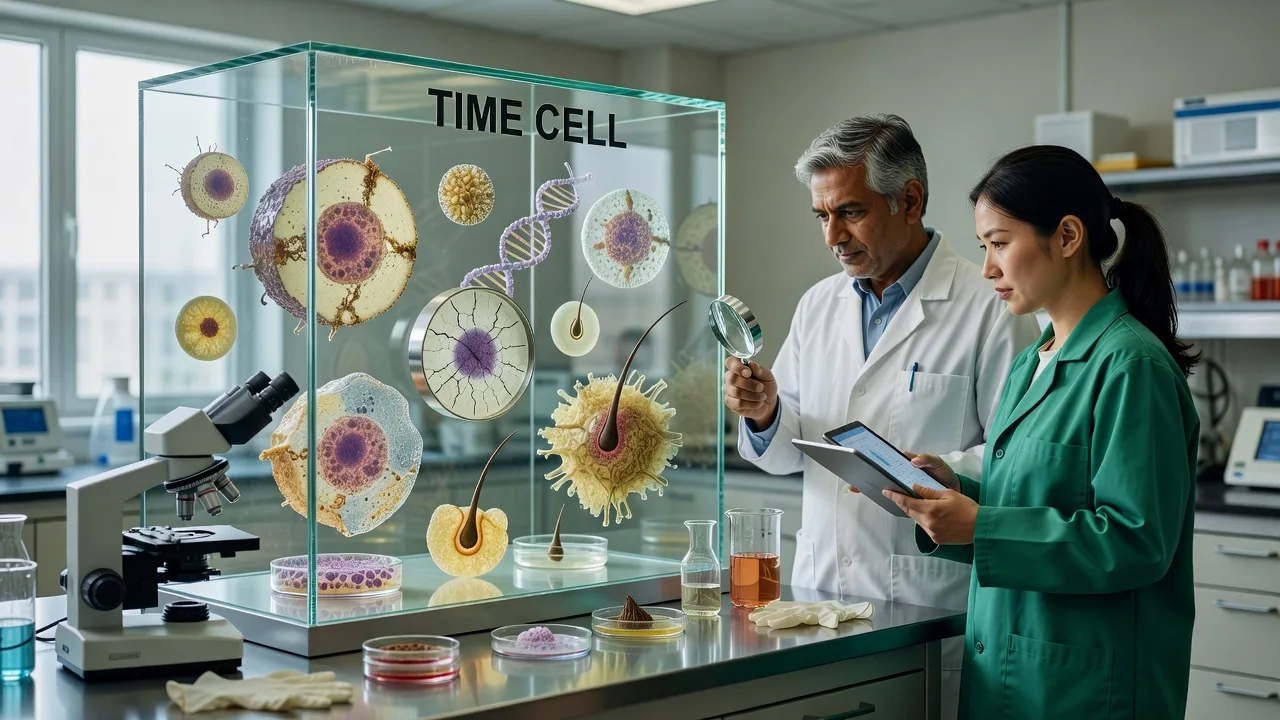 Time Cell — visual for جسم میں