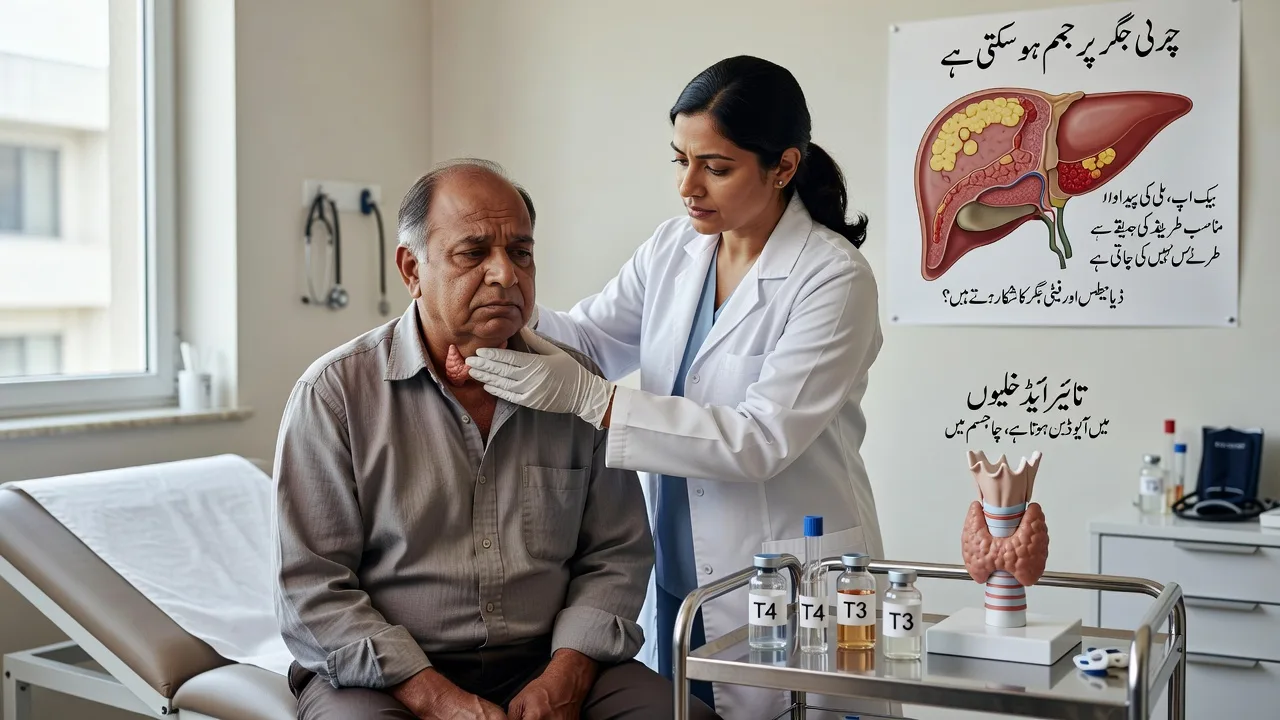 T4 T3 T3 T3 — visual for جسم میں