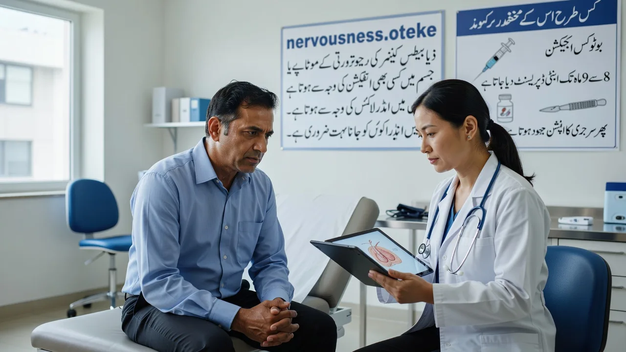 Nervousness Oteke 8 9 Different In — visual for ہوتا ہے،